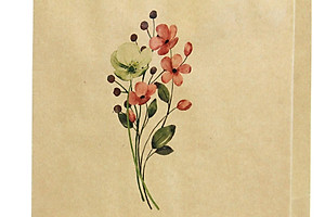 Túi Giấy Kraft - 22 x 25 x 8 cm - The Sun 01