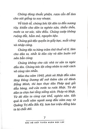 Sách Bác Hồ Viết Tuyên Ngôn Độc Lập