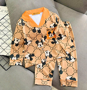 Đồ bộ bé trai, bộ ngủ dài tay pijama pizama cho bé trai size lớn 12-40KG chất thun lạnh mềm mịn mát