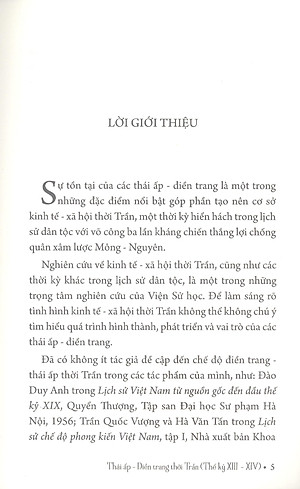 Sách Thái Ấp - Điền Trang Thời Trần (Thế kỷ XIII - XIV)