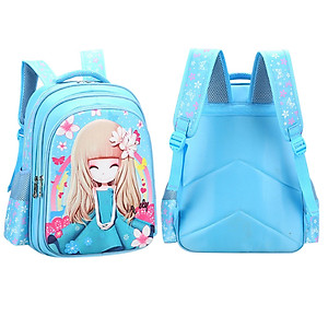 Ba Lô Học Sinh Hình Nổi 3D Cho Bé Gái