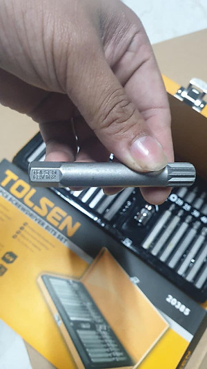 BỘ ĐẦU VÍT 40 CHI TIẾT TOLSEN 20385 - HÀNG CHÍNH HÃNG