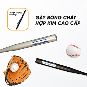 Gậy Bóng Chày BAT Hợp Kim Cao Cấp (25 inchs - 28 inchs)