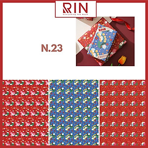 Giấy bọc sách vở / Giấy gói quà / giấy bao tập / giấy bao vở học sinh, sinh viên size A4, B5, A5 cao cấp – 24 cuốn