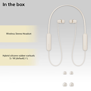 Tai nghe không dây SONY WI-C100 - Hàng chính hãng
