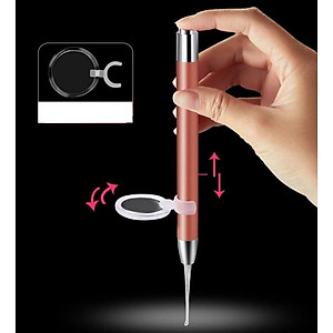 Dụng Cụ Lấy Ráy Tai Chuyên Nghiệp, Ngoáy Tai Có Đèn Cho Bé - HBH