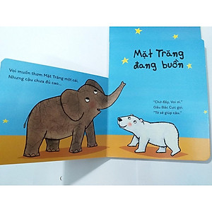 Sách Tập Kể Chuyện Cho Trẻ - Mặt Trăng Đang Buồn