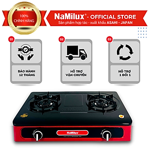 Bếp Gas Đôi Cao Cấp NaMilux DL2063BPF/NH-D3036BPF│Công suất cực đại 4.2kW│Hàng Chính Hãng