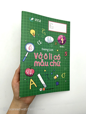 Sách Luyện Nét Chữ Rèn Nết Người - Vở Ô Li Có Mẫu Chữ - Lớp 1 - Quyển 1 (Tái Bản 2020)