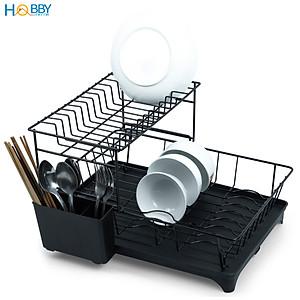 Kệ chén đa năng 2 tầng sắt sơn tĩnh điện Hobby home decor KC7