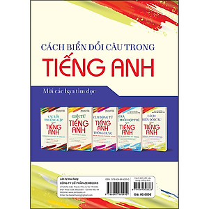Sách Cách Biến Đổi Câu Trong Tiếng Anh