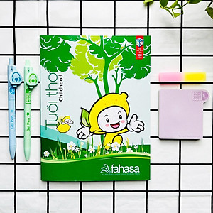 Combo 5 Tập Học Sinh 4 Ô Ly 100 Trang ĐL 80g/m2 - FAHASA (Mẫu Màu Giao Ngẫu Nhiên)