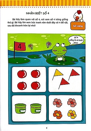 Sách Toán Học Cho Trẻ Mẫu Giáo: Lớp Mầm 2