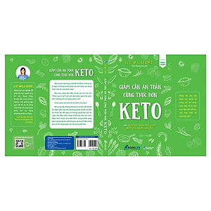 Sách - Giảm Cân An Toàn Cùng Thực Đơn Keto