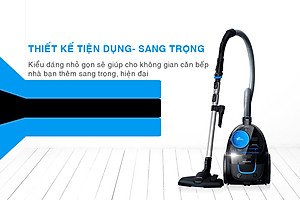 Máy Hút Bụi Philips FC9350 (1800W) - Đen - Hàng chính hãng