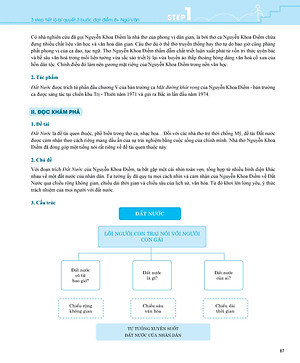Sách 3 Step - Tiết Lộ Bí Quyết 3 Bước Đạt Điểm 8+ Ngữ Văn