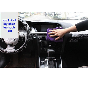 Chai xịt tẩy rửa nội thất ô tô - Bình xịt rửa nội thất FOAM