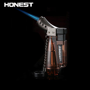 Vỏ Hột Quẹt Bật Lửa Khò 1 Tia Honest BCZ 185 Thiết Kế Nhỏ Gọn Đẹp Độc Lạ Lửa Khò Mạnh Mẽ - Dùng Gas Cao Cấp