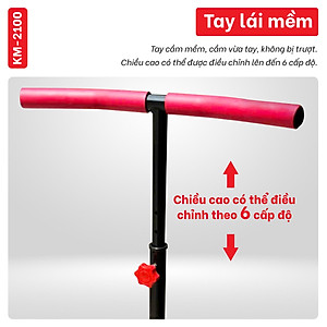Máy Chạy Bộ,AIR WALKER Máy Đi Bộ Trên Không Cỡ Lớn, Máy leo núi bậc thang KM-2100 tại nhà