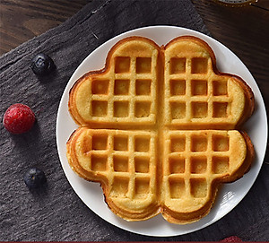 Mua Khuôn Làm Bánh Waffle Trái Tim Chống Dính Nướng ( Loại Đổ Ra Bánh Dày )  | Tiki