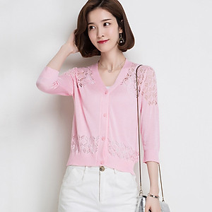 Áo Cardigan Nữ Duyên Dáng ALN040 MayHomes Áo Khoác Kiểu Nhẹ Và Cute