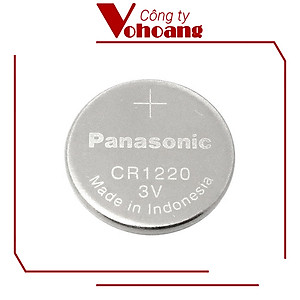 Vỉ 5 Viên Pin CR1220 ( CR 1220/5BE x 1 Vỉ ) Lithium 3V Panasonic - Hàng Chính Hãng