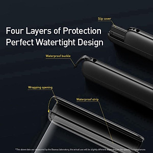 Túi đựng điện thoại Baseus chống thấm nước cho điện thoại - Hàng Chính Hãng