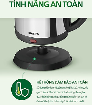 Bình Đun Siêu Tốc Philips HD9303 (1.2 Lít) - Hàng chính hãng