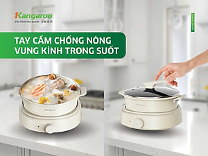 Nồi lẩu đa năng Kangaroo KGEH50N2B - Hàng chính hãng