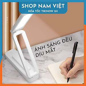 Đèn Bàn Gấp Gọn Treo Tường Tích Điện, Điều Chỉnh Ánh Sáng