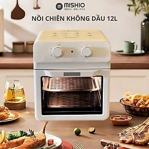 Nồi Chiên Không Dầu Khổng Lồ 12 Lít Mishio MK393 1700W - Hàng chính hãng