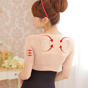 Áó Giảm Béo Vùng Lưng, Vai, Bắp Tay Cho Bạn, Đai nit giảm mỡ vùng lưng, vai, bắp tay