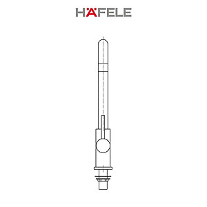 Vòi bếp Hafele HT21-CC1F245U - 577.55.260 (Hàng chính hãng)