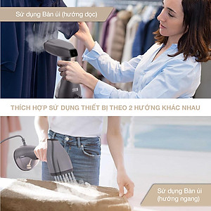 Bàn là hơi nước cầm tay Lebenlang công suất 1500W, dung tích 300ml model LBD528 - hàng chính hãng