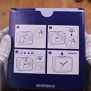 Đồng Hồ Để Bàn Casio TQ-218-1DF Báo Thức - Cỡ To - Kích Thước Vỏ  ( 9 ×10.7 × 6 cm )