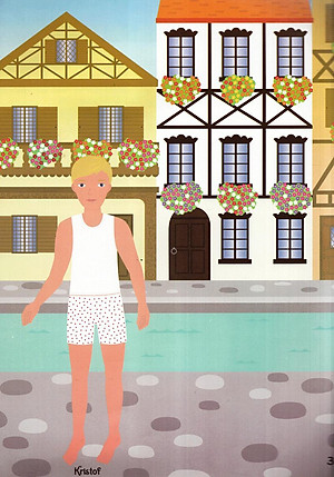 Sách Dán Hình Sáng Tạo Trang Phục Búp Bê - Trang Phục Các Nước 1