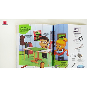 Sách - 4000 từ vựng và mẫu câu tiếng Anh thiết yếu cho trẻ em - Song ngữ Việt Anh cho trẻ từ 4 tuổi - Đinh Tị Books