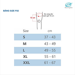 Bó gối thể thao 3D Grey United Medicare (cặp) F02 