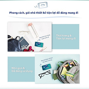 [LỐC 6 GÓI] Khăn ướt Mini Tempo Protect Ngăn Ngừa Vi Khuẩn cao cấp - Diệt khuẩn 99% - Thương hiệu Đức