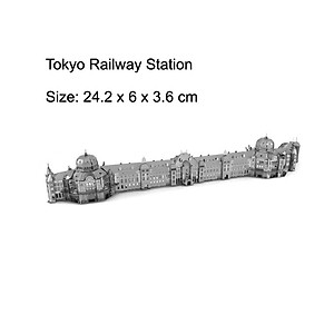 [Có sẵn] Mô Hình 3D Kim Loại Tự Lắp Ráp Công Trình Kiến Trúc Thế Giới [Tự ráp]