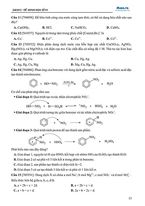 Sách - 60 Đề Minh Họa Tốt Nghiệp THPT 2026 - Môn Hóa Học