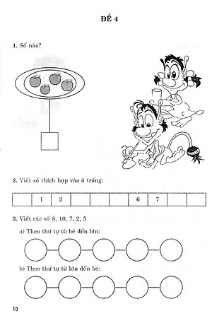 Sách Phát Triển Trí Thông Minh Toán Lớp 1 (Tái Bản 2020)