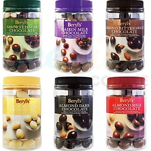 Socola Beryl's đắng ngọt hạnh nhân Bittersweet hủ 410g