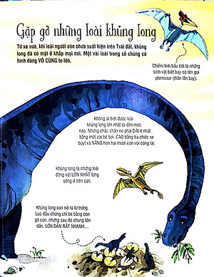 Sách Tương Tác - Big Book - Cuốn Sách Khổng Lồ Về Các Loài Khủng Long (Tái Bản 2018)