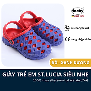 Giày Đi Mưa Trẻ Em Sephia Fashy - Đỏ Xanh Dương