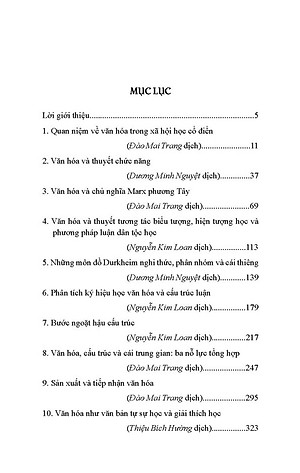 Các Lý Thuyết Văn Hóa (Tái bản)