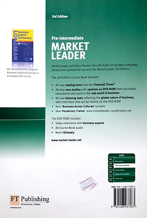 Sách Market Leader ( 3 Ed.) Pre-Inter: Practice File With CD- Paperback