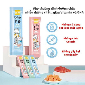 Súp Thưởng Cho Mèo Shizuka Giá Rẻ Thanh 15g