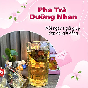 Trà Dưỡng Nhan 7 Vị Hộp 30 Túi Lọc x 10Gr Của Siêu Thị Thiên Nhiên