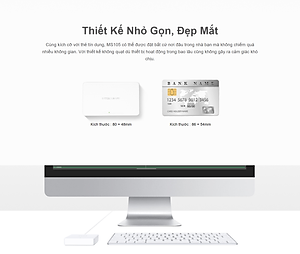 Bộ Chia Tín Hiệu 5 Cổng Mercusys MS105 (10/100Mbps) - Hàng Chính Hãng